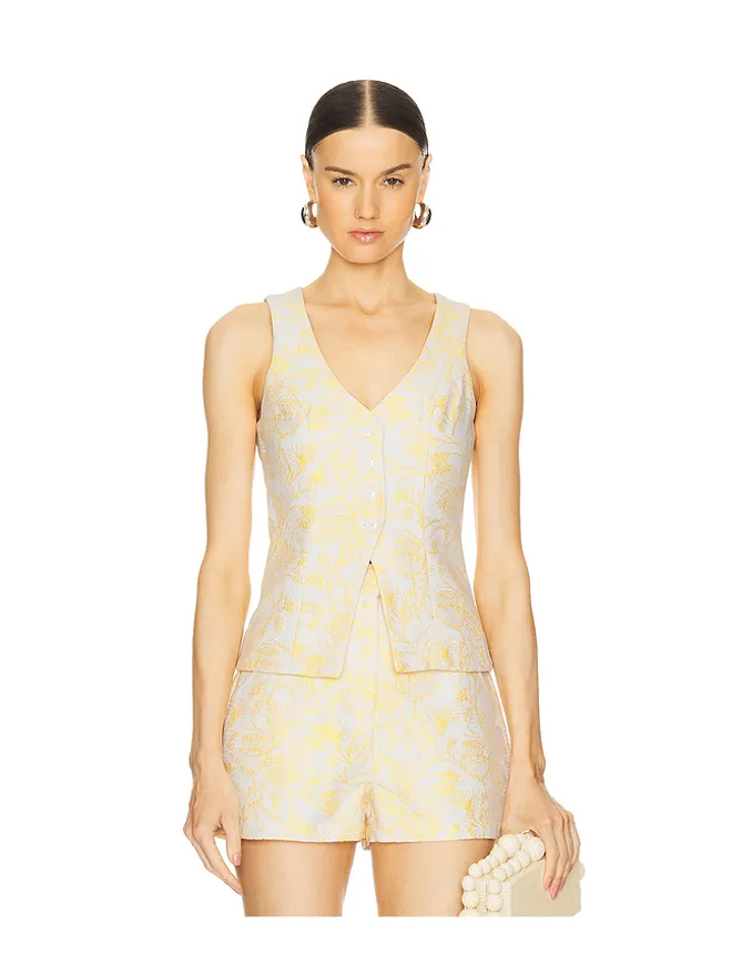 Amanda Uprichard Amanda Uprichard CARNEGIE ベストの商品画像