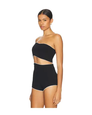 Amanda Uprichard ADRIENNE クロップトップ - サムネイル3