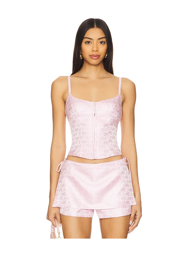Amanda Uprichard Amanda Uprichard TOP スリーブレストップスの商品画像
