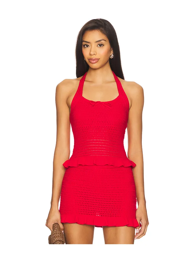 Amanda Uprichard Amanda Uprichard VALENTINI トップの商品画像