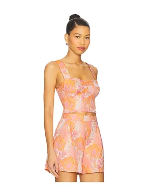Amanda Uprichard KENLEY トップ - Orange,Blush. - サムネイル2