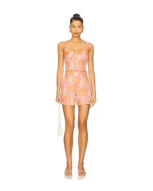 Amanda Uprichard KENLEY トップ - Orange,Blush. - サムネイル4