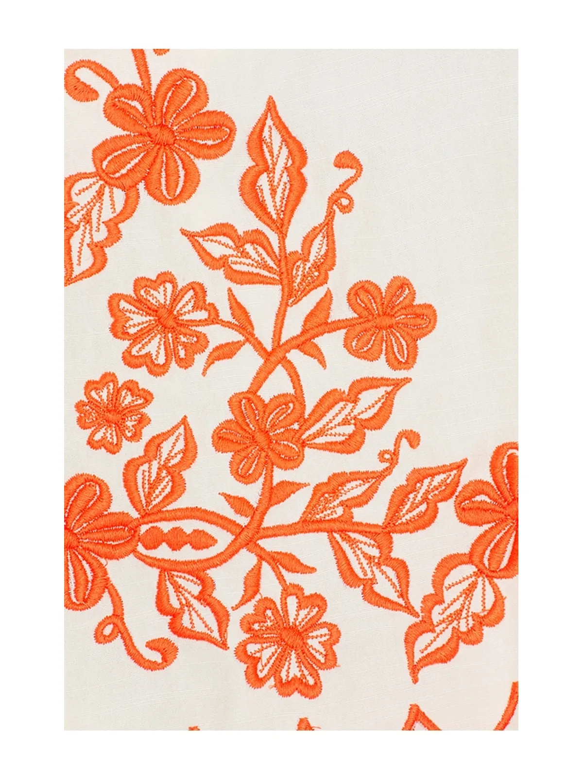 Amanda Uprichard CORALINE トップ - Cream,Orange. - 画像5