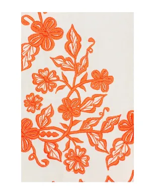 Amanda Uprichard CORALINE トップ - Cream,Orange. - サムネイル5