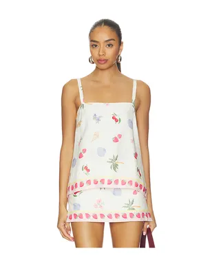 Amanda Uprichard KEYSHIA トップ - Ivory,Pink. - サムネイル1