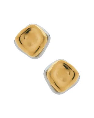 Amber Sceats ZYLAN スタッズイヤリング - Metallic Gold,Metallic Silver. - サムネイル1