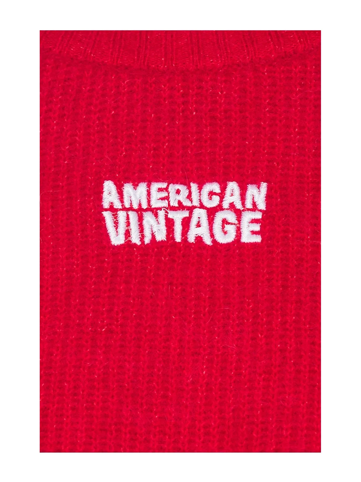 American Vintage ショートスリーブクロップドティーシャツ - 画像5