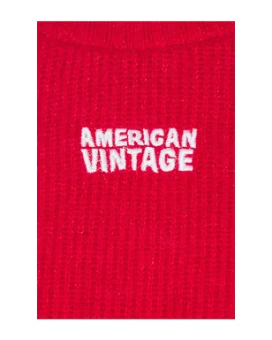 American Vintage ショートスリーブクロップドティーシャツ - サムネイル5