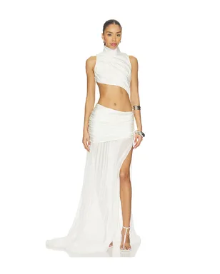 AMOR MIA JELENA DRAPED ガウン - サムネイル1
