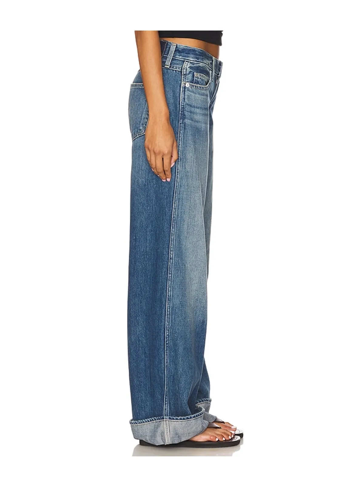 AMO Denim SABINE ワイドレッグ - 画像3