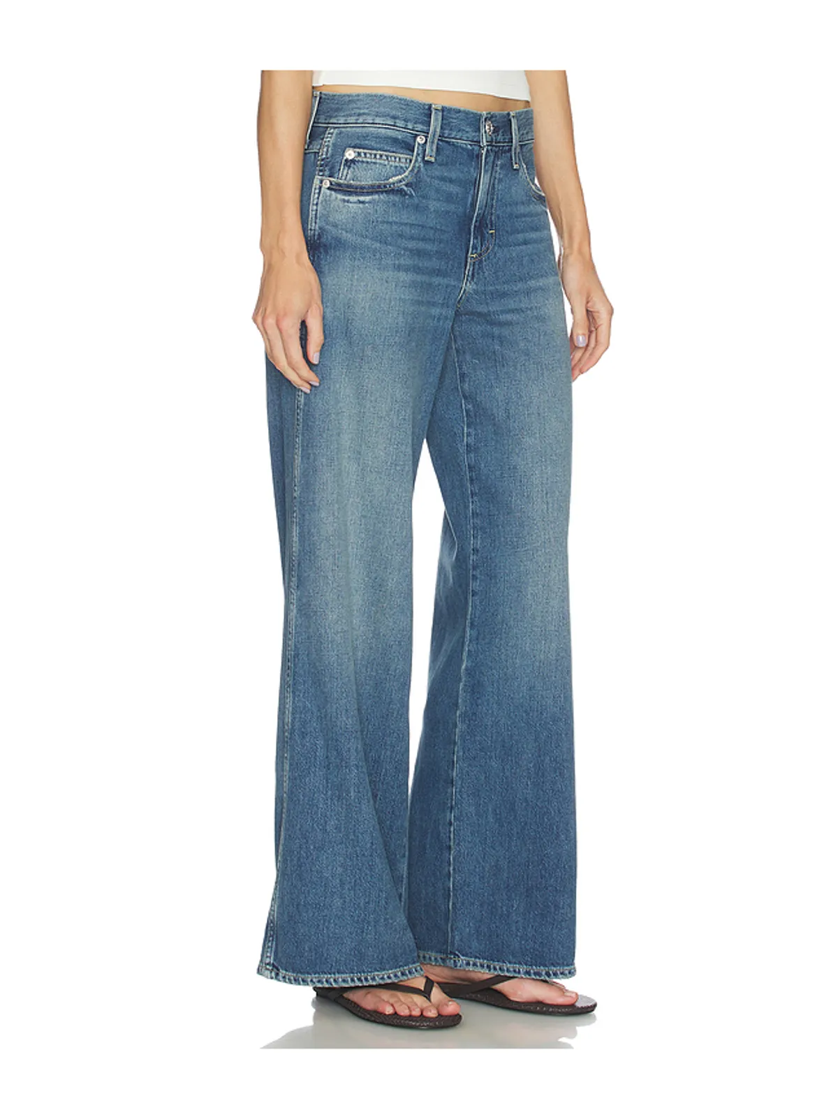 AMO Denim REGINA ワイドレッグ - 画像2
