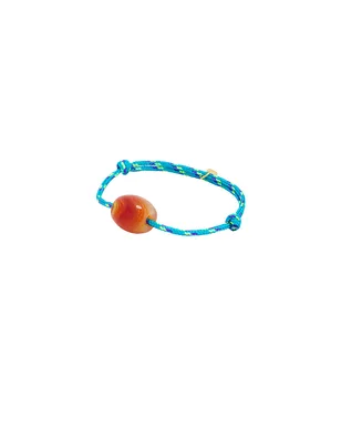 ANNI LU POOLSIDE ブレスレット - Teal, Orange. - サムネイル1