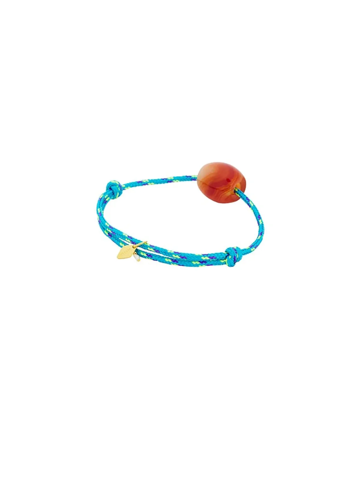 ANNI LU POOLSIDE ブレスレット - Teal, Orange. - 画像3