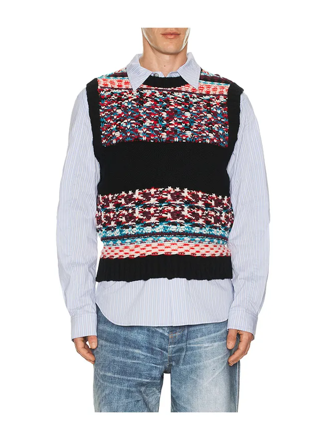Andersson Bell Andersson Bell Nordic Crew Neck Vestの商品画像