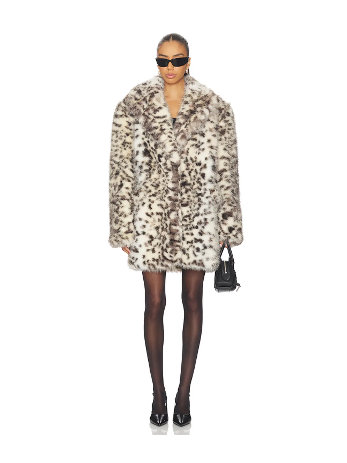 The Andamane WESTON ファーコート - Brown,Cream. - 画像2