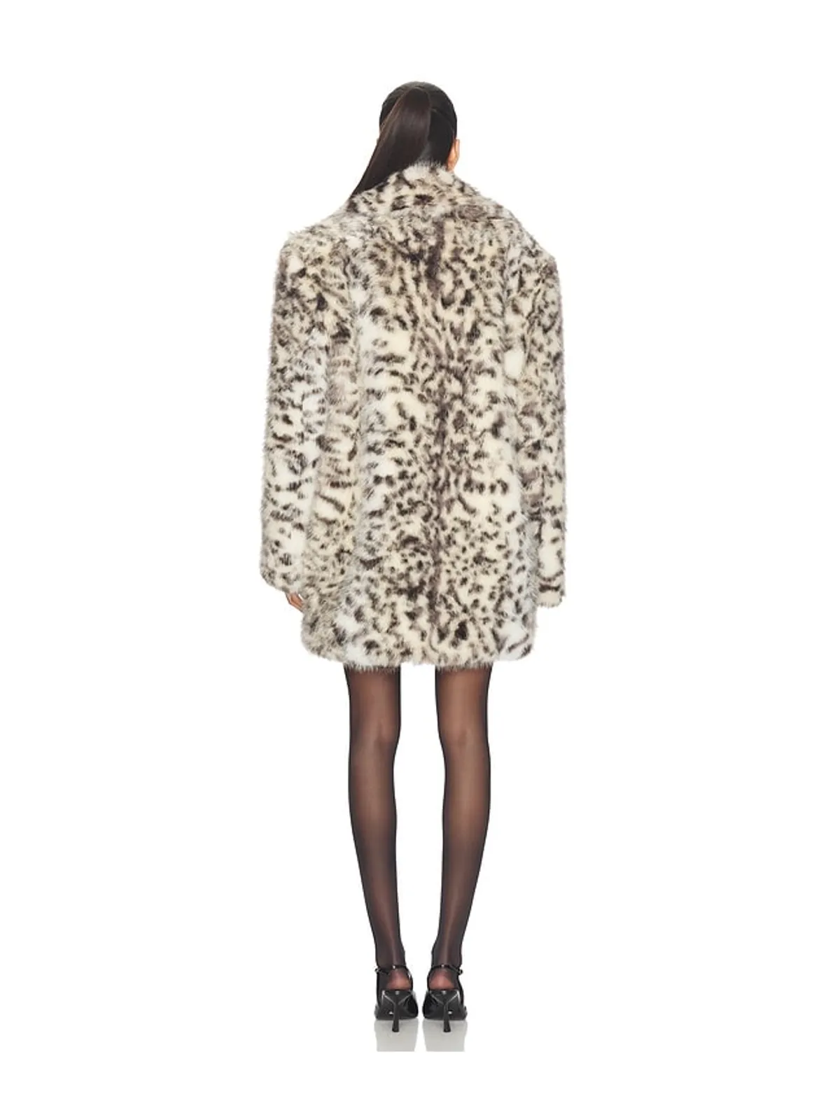 The Andamane WESTON ファーコート - Brown,Cream. - 画像4