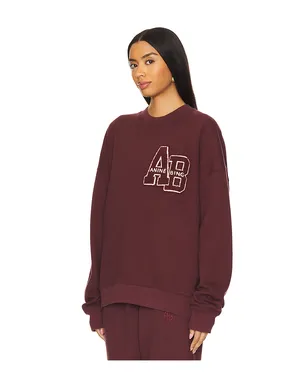 ANINE BING MILES LETTERMAN オーバーサイズスウェットシャツ - サムネイル2