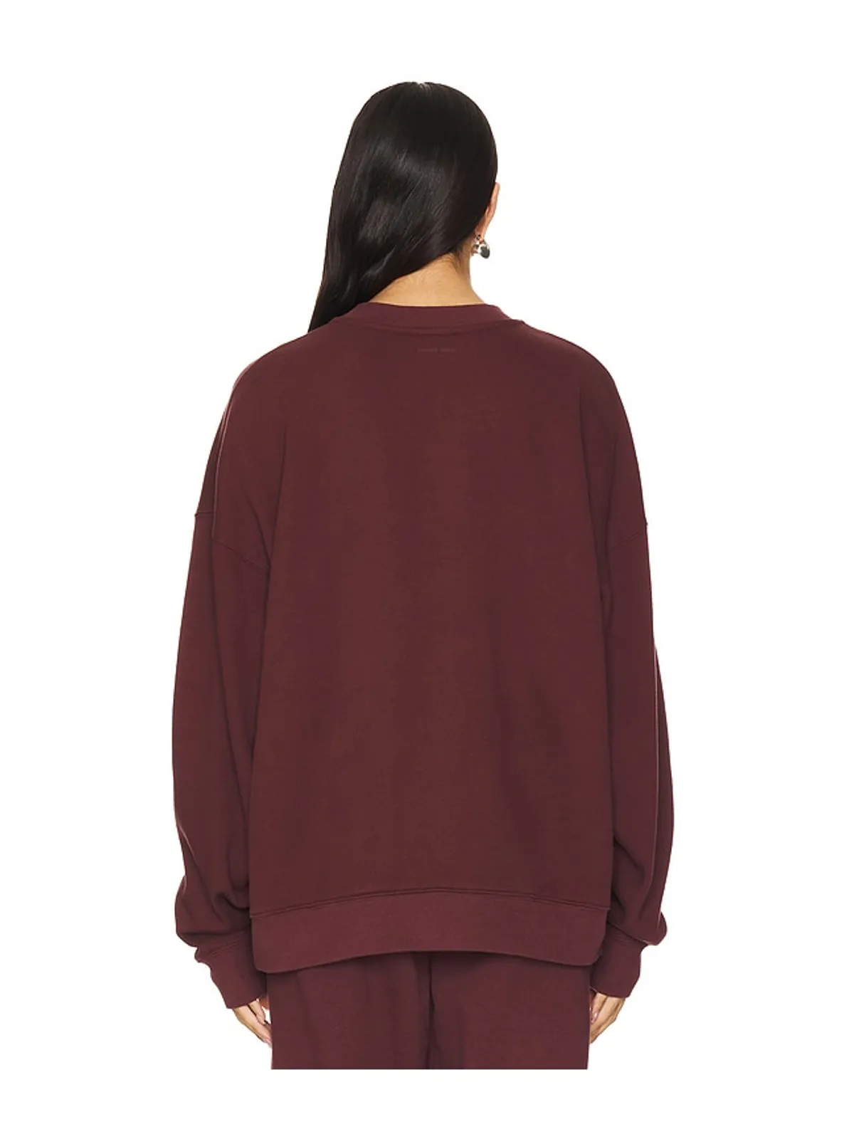 ANINE BING MILES LETTERMAN オーバーサイズスウェットシャツ - 画像3