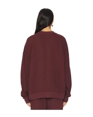 ANINE BING MILES LETTERMAN オーバーサイズスウェットシャツ - サムネイル3