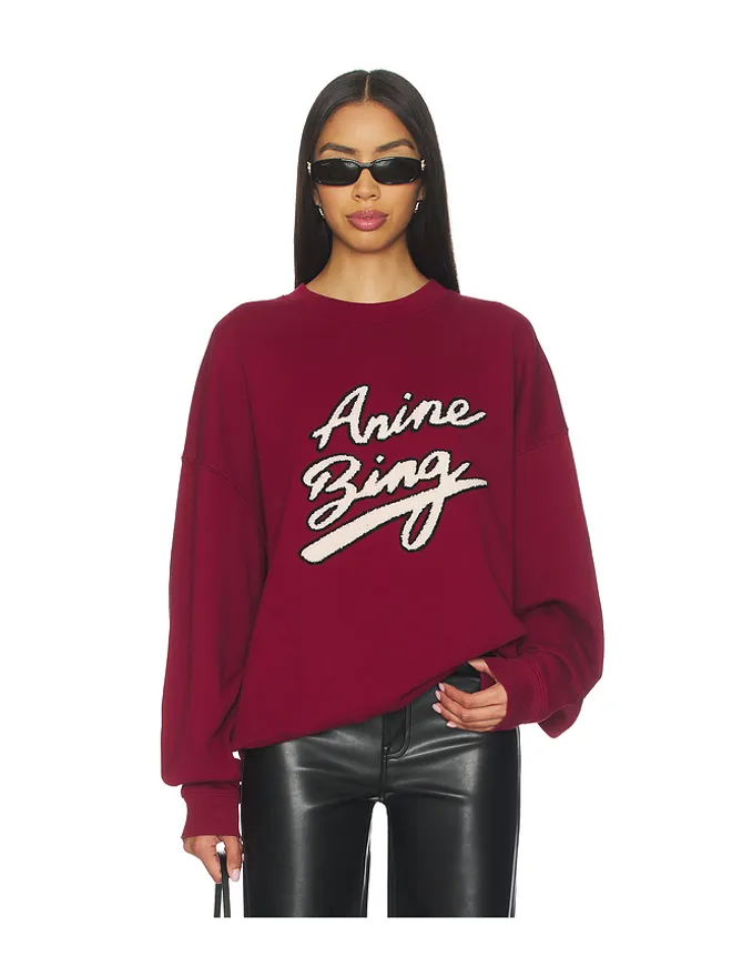 ANINE BING ANINE BING MILES CHENILLE スウェットシャツの商品画像
