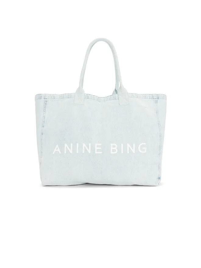 ANINE BING ANINE BING LEO デニムトートバッグの商品画像