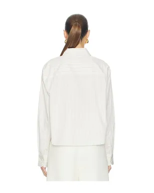 ANINE BING ESSIE CROPPED シャツ - サムネイル4