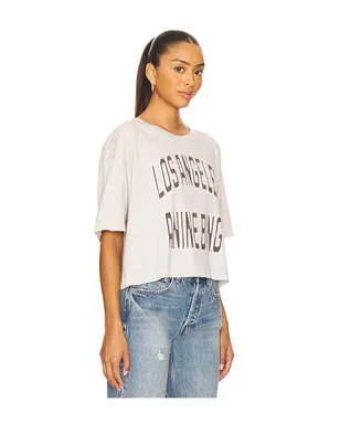 ANINE BING JOHNNY クロップTシャツ - サムネイル2
