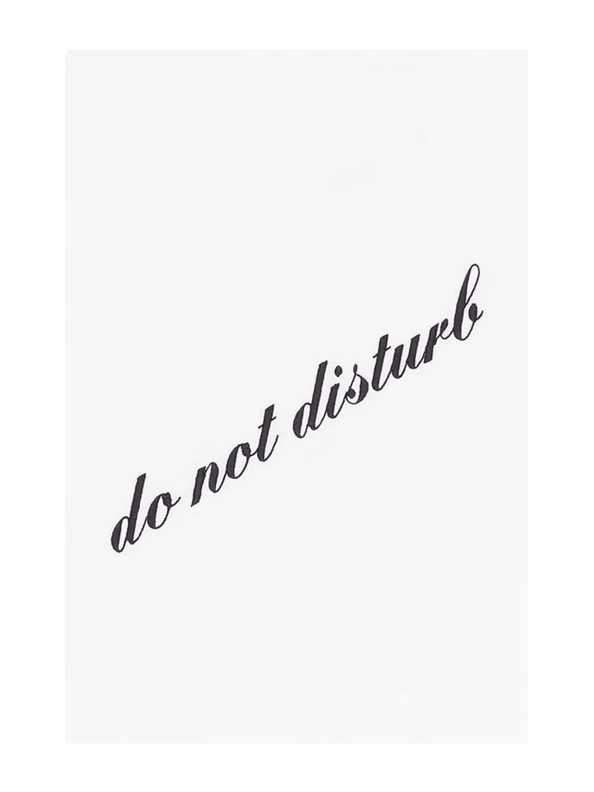 Abbode DO NOT DISTURB PILLOWCASE DO NOT DISTURB 枕カバー - 画像3
