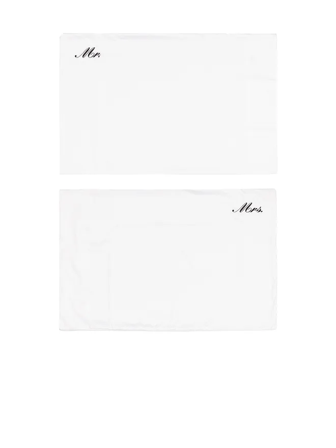 Abbode Abbode MR MRS CORNER PILLOWCASE SET ミスター＆ミセス コーナーピローケースセットの商品画像