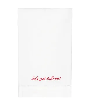 Abbode LET?S GET TAKEOUT TEA TOWEL LET?S GET テイクアウトティータオル - サムネイル1