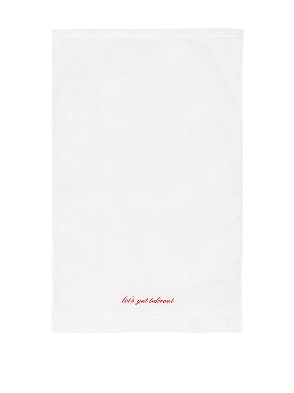 Abbode LET?S GET TAKEOUT TEA TOWEL LET?S GET テイクアウトティータオル - 画像2