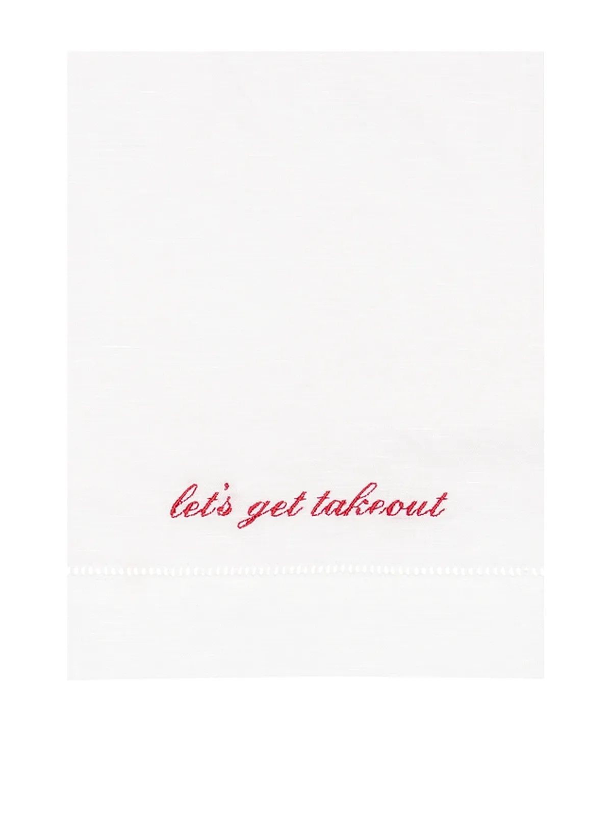 Abbode LET?S GET TAKEOUT TEA TOWEL LET?S GET テイクアウトティータオル - 画像4