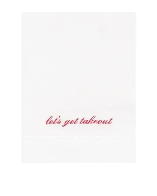 Abbode LET?S GET TAKEOUT TEA TOWEL LET?S GET テイクアウトティータオル - サムネイル4