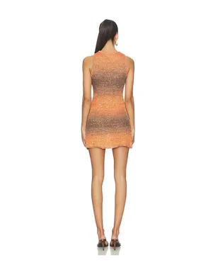 ASTA RESORT NATALIA ドレス - Orange,Brown. - サムネイル3