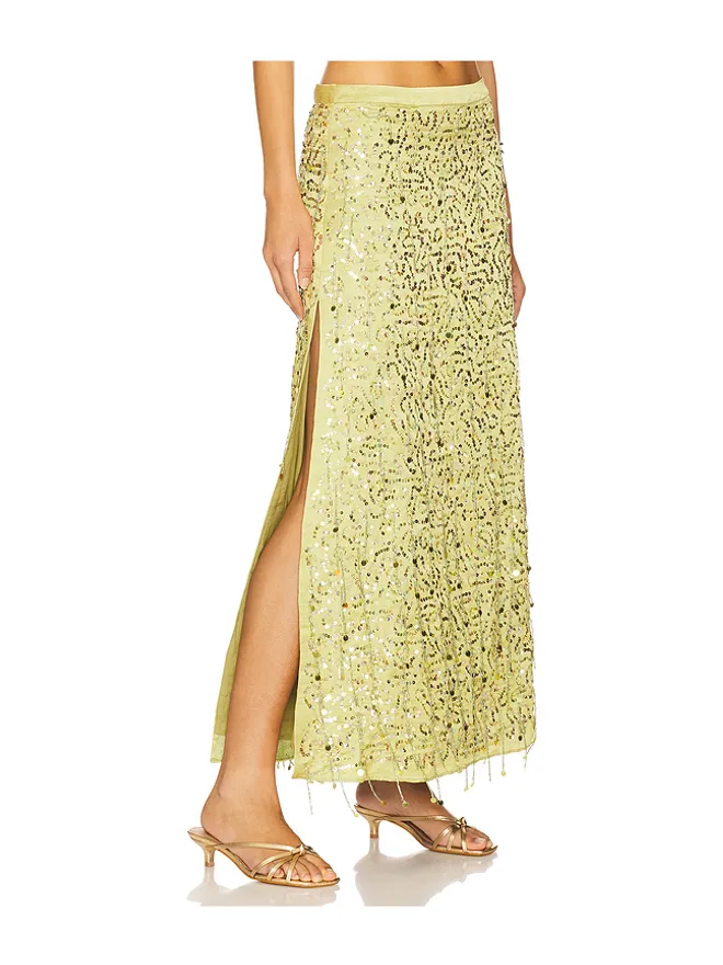 ASTA RESORT ASTA RESORT YASMIN ハンドビーズスカートの商品画像