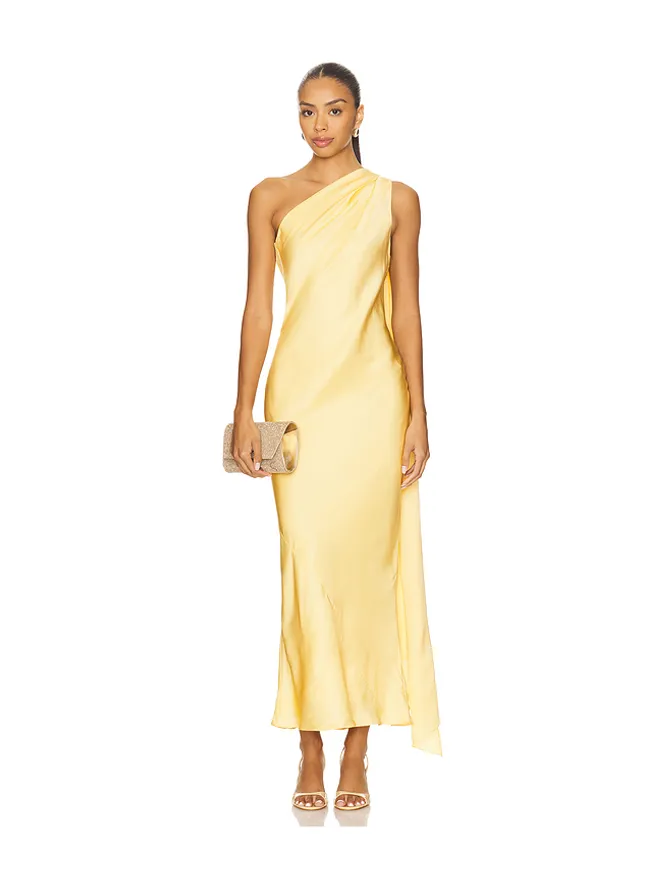 Alejandra Alonso Rojas Alejandra Alonso Rojas ワンショルダードレスケープの商品画像