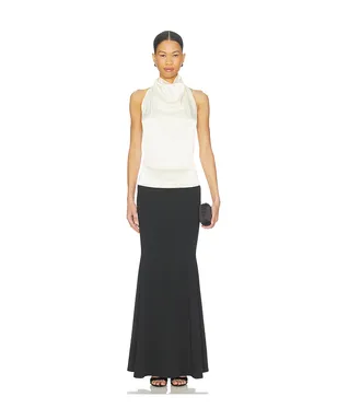 ALL THE WAYS BASMA ドレス - Ivory,Black. - サムネイル1