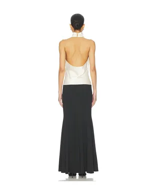 ALL THE WAYS BASMA ドレス - Ivory,Black. - サムネイル3