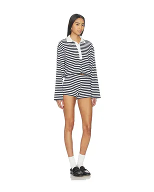 ALL THE WAYS PALMER ショートパンツセット - Navy,White. - サムネイル2