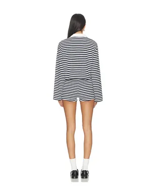ALL THE WAYS PALMER ショートパンツセット - Navy,White. - サムネイル3