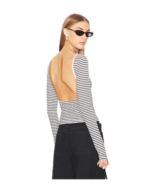 ALL THE WAYS SKYLER トップ - Black,White. - サムネイル1