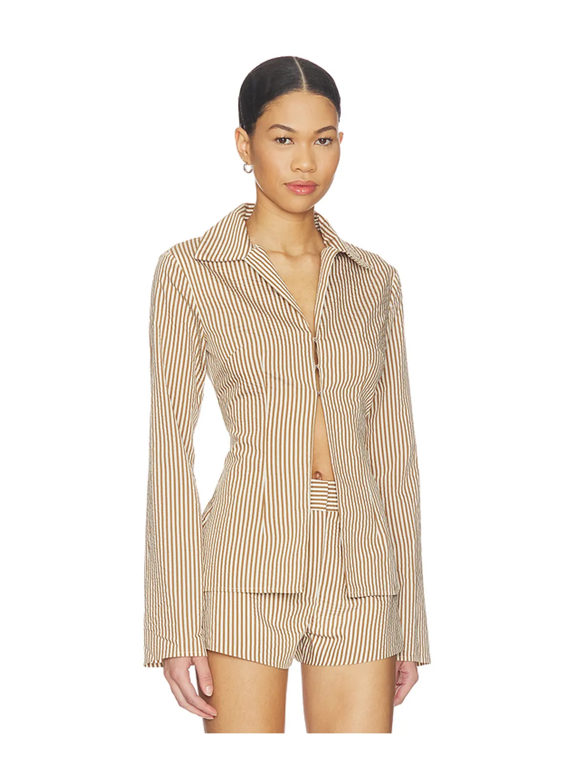 ALL THE WAYS REED トップ - Brown,White. - 画像2