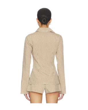 ALL THE WAYS REED トップ - Brown,White. - サムネイル3