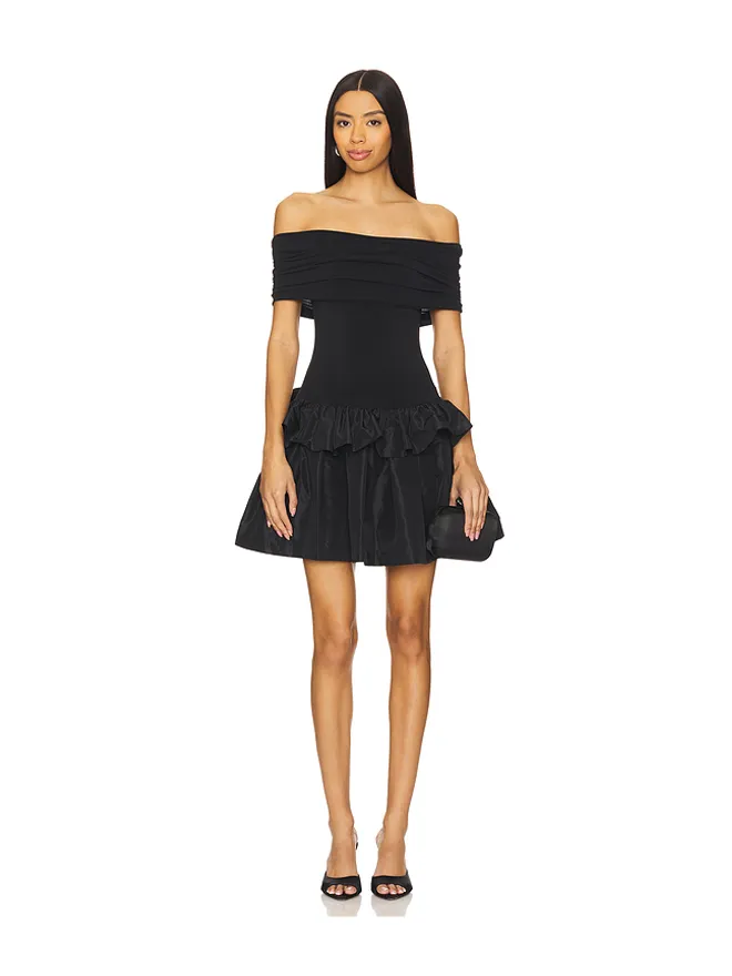 Anna October Anna October LOURDES オフショルダーミニワンピースの商品画像