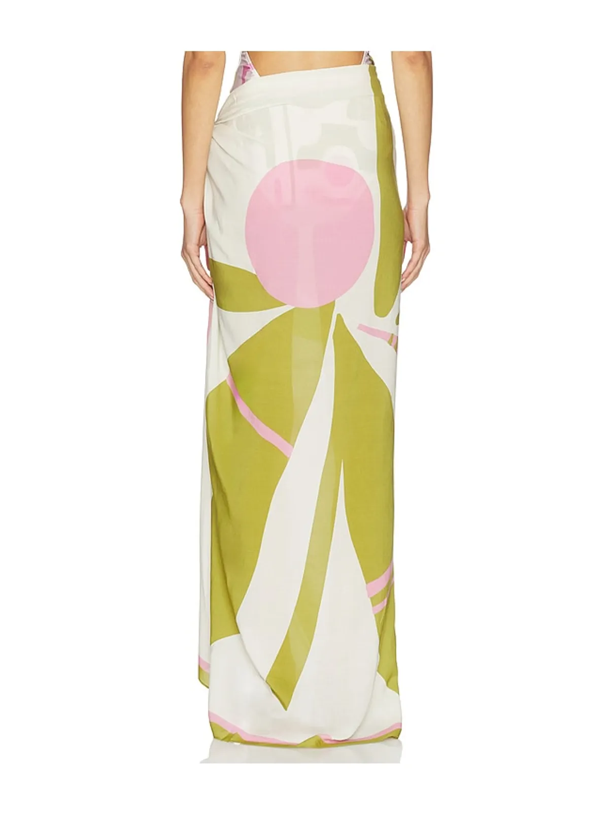 ADRIANA DEGREAS BALEARIC PANNEAU バレアリックパネル - Green,Pink. - 画像4