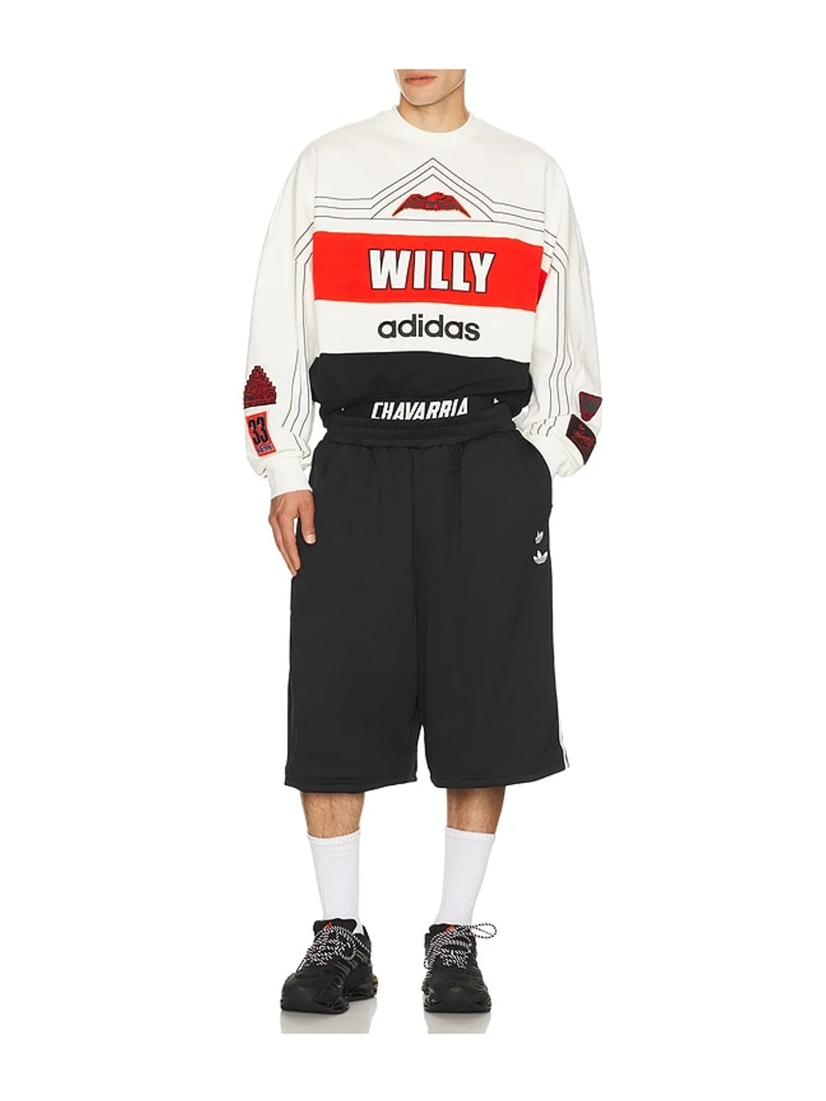 adidas Originals WILLY CHAVARRIA スウェットシャツ - 画像5