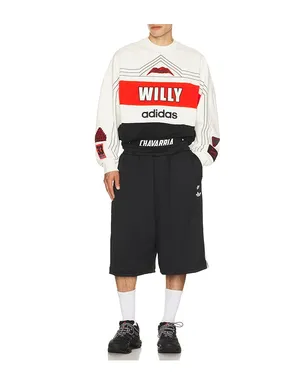 adidas Originals CHAVARRIA メッシュショートパンツ - サムネイル4