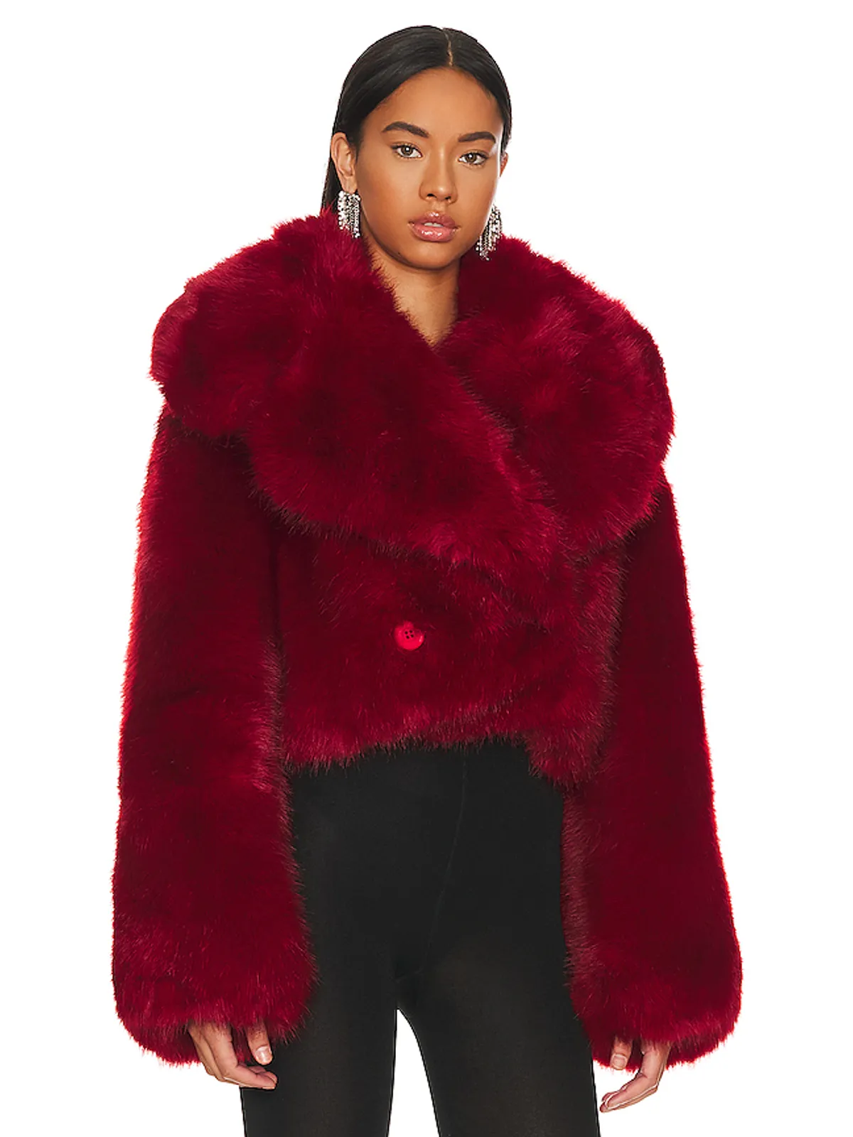 Adrienne Landau FAUX FUR ジャケット - 画像2