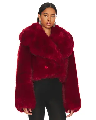 Adrienne Landau FAUX FUR ジャケット - サムネイル2