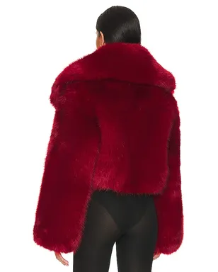 Adrienne Landau FAUX FUR ジャケット - サムネイル3